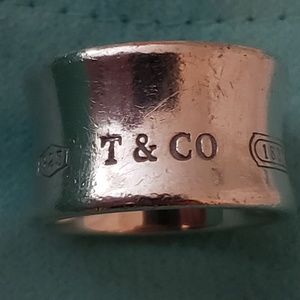 Tiffany & Co 1837 Classic Wide Ring size 6.5